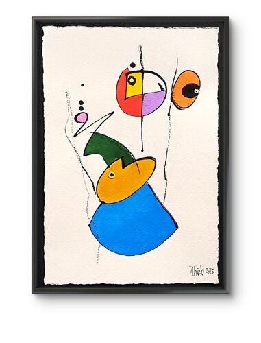 Emo-Color-5 par Thierry BUISSON, Peinture en vente sur Singulart