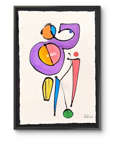 Emo-Color-6 von Thierry BUISSON, Malerei kaufen auf Singulart