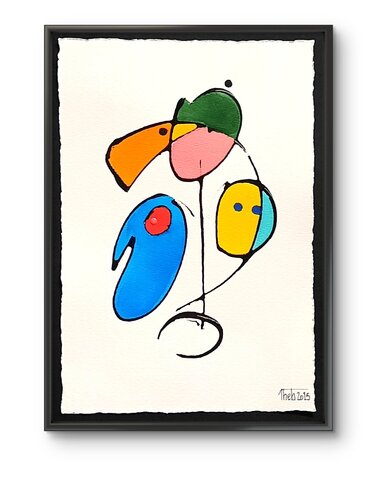 Emo-Color-8 par Thierry BUISSON, Peinture en vente sur Singulart