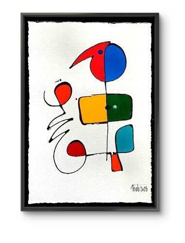 Emo-Color-9 par Thierry BUISSON, Peinture en vente sur Singulart