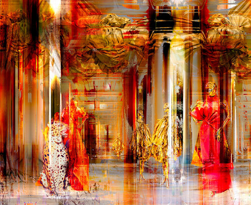 GOLDEN ENCOUNTERS von Jens-Christian Wittig, Druck kaufen auf Singulart