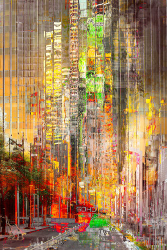 Soho Tower Shanghai von Jens-Christian Wittig, Druck kaufen auf Singulart