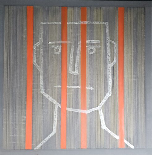 Lines of Control van Benami Stern, Schilderij te koop op Singulart