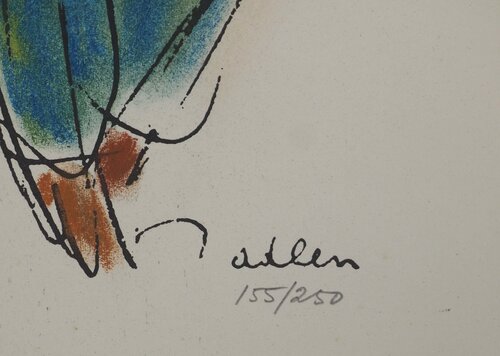 Clowns espiègles vus de dos von Michel Adlen, Druck kaufen auf Singulart