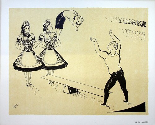 La bascule by SERGE, Print for Sale on Singulart