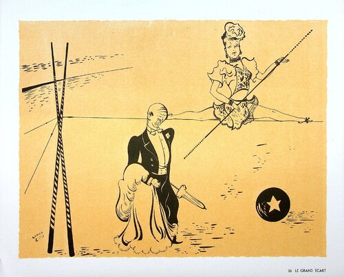 Le grand écart par SERGE, Édition en vente sur Singulart