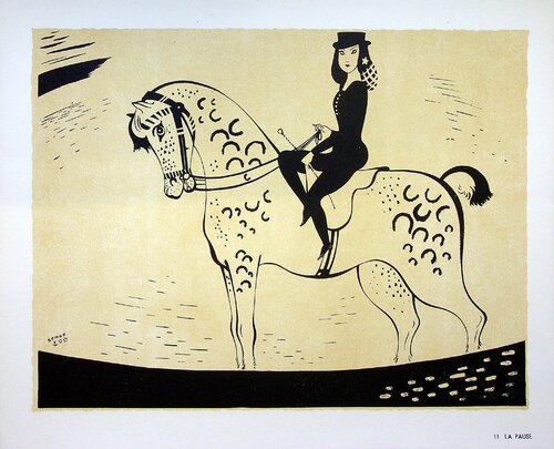 La pause by SERGE, Print for Sale on Singulart
