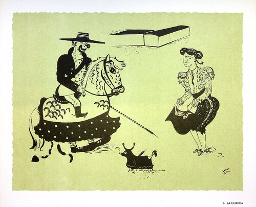La Corrida by SERGE, Print for Sale on Singulart
