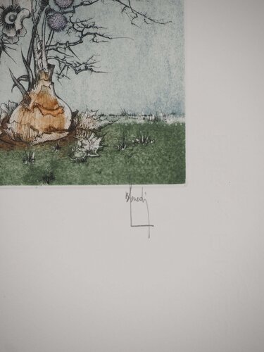 Nature morte aux fleurs par Bernard Louedin, Édition en vente sur Singulart
