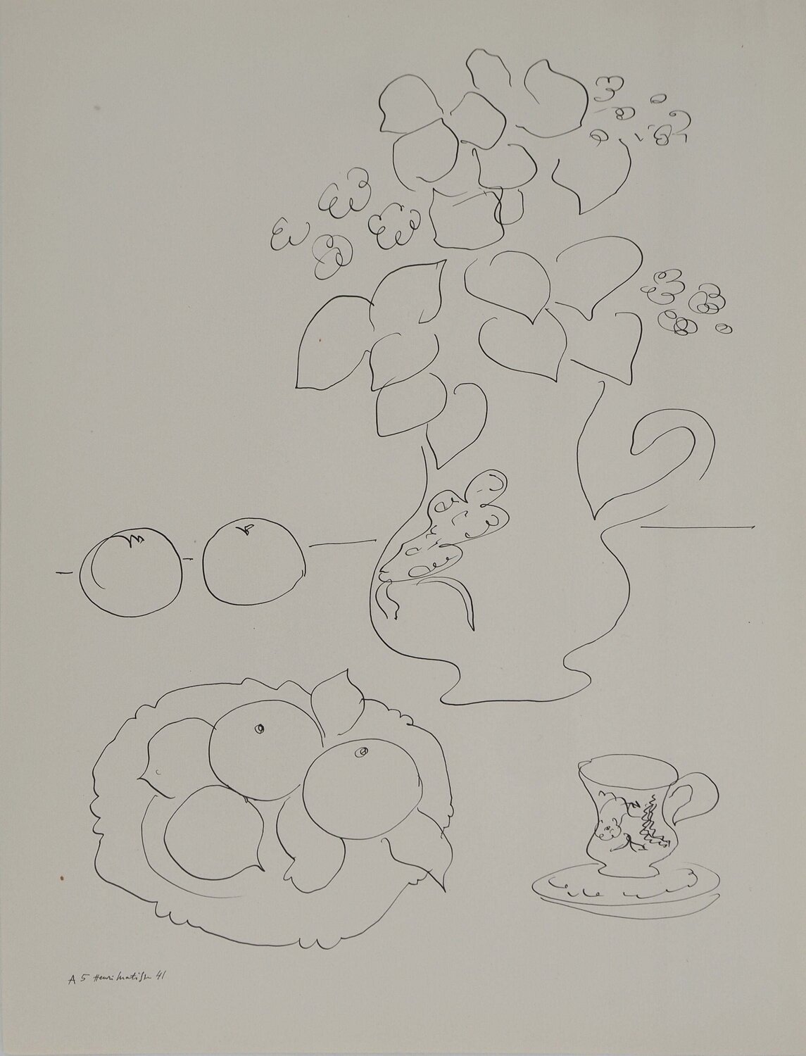 Nature morte aux fleurs Bernard Louedin Afdruk te koop