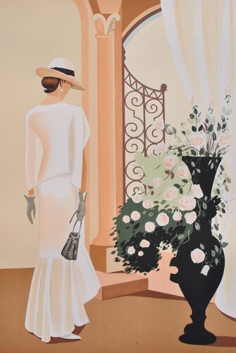 Le sac à main von Serge Vergez, Druck kaufen auf Singulart