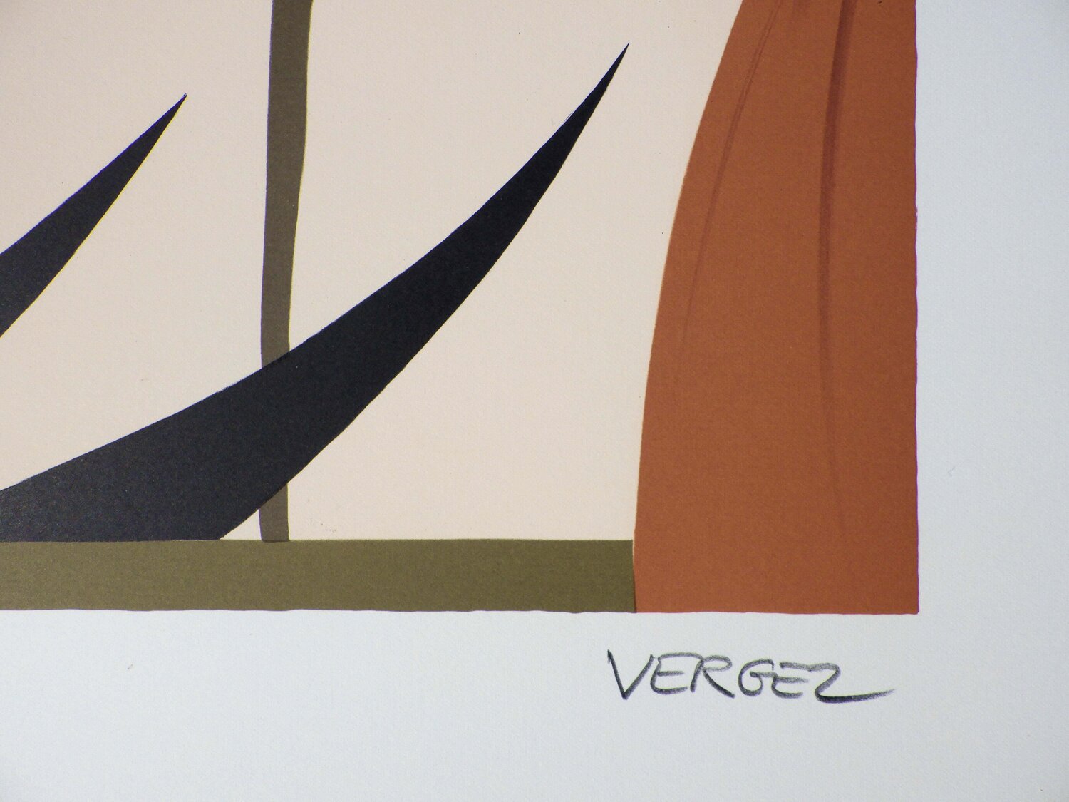 Elégante à Venise Serge Vergez Druck zu verkaufen