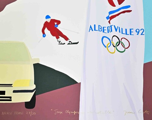 Jeux Olympiques d'Albertville '92 di Franco Costa, Stampa in vendita su Singulart