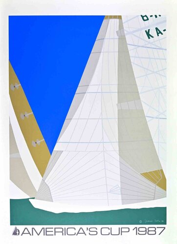 America's Cup 1987 par Franco Costa, Édition en vente sur Singulart