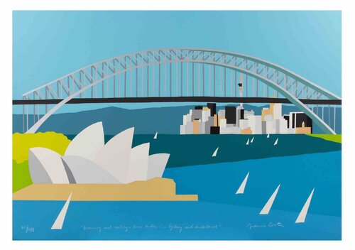 Dreaming and Sailing - Down Under - Sidney and Auckland de Franco Costa, Impresión a la venta en Singulart