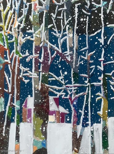 Nature Chronicles The Coziest Cabin Two von Steven Page Prewitt, Malerei kaufen auf Singulart