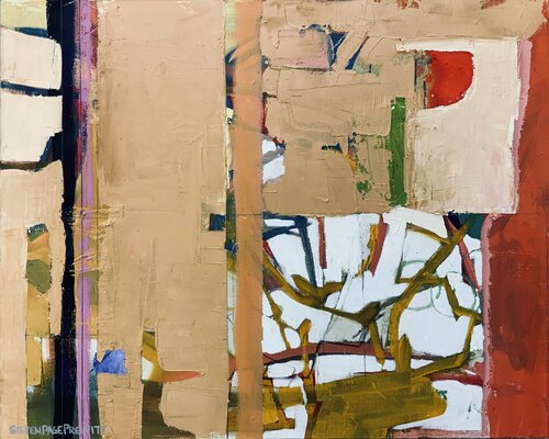 A Visit from Mr Cardinal and the Finches von Steven Page Prewitt, Malerei kaufen auf Singulart