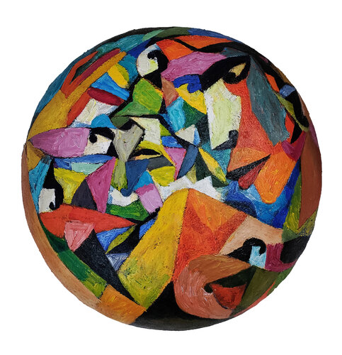 MY Garden di Malay Karmakar, Pittura in vendita su Singulart