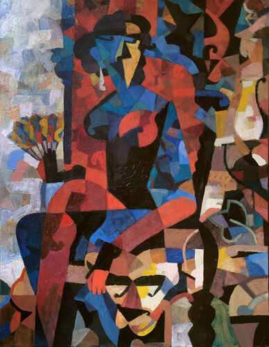 The Queen di Malay Karmakar, Pittura in vendita su Singulart