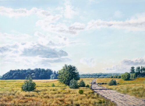 Warm sammer by Andrii Lysenko, Painting for Sale on Singulart