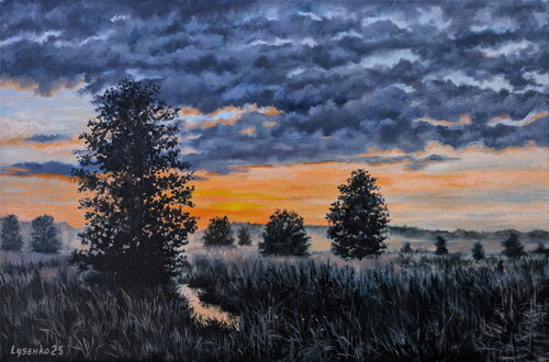 Early in the morning by Andrii Lysenko, Painting for Sale on Singulart