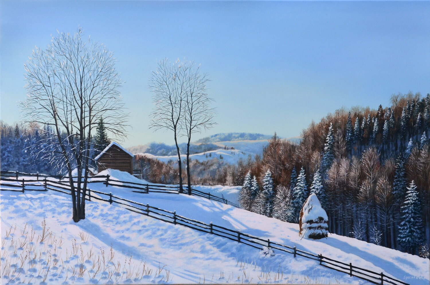 Somewhere in the mountains Andrii Lysenko