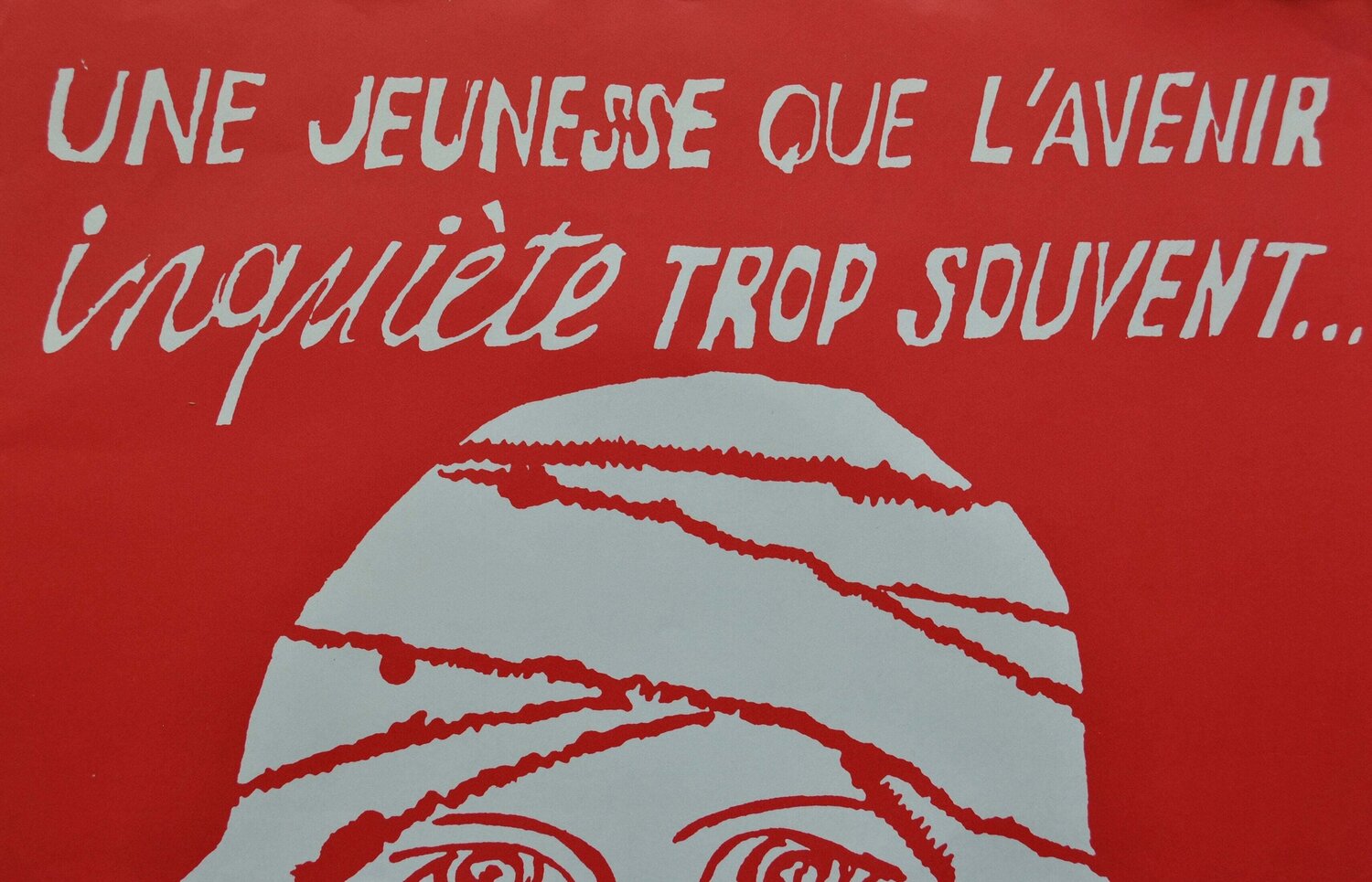 Affiche originale d'époque Affiches) MAI 68