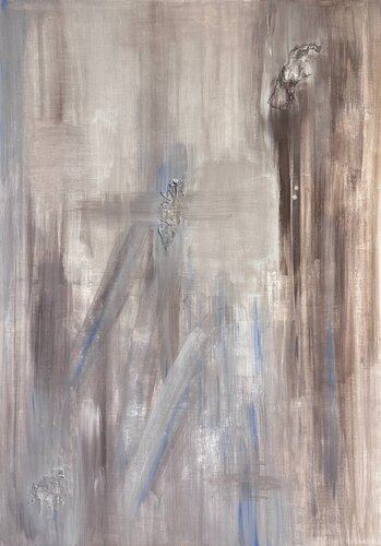 HALTEZUSTAND VI - Kippmoment (Tipping Point) van Rhea Callen, Schilderij te koop op Singulart