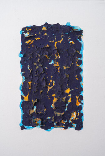 Insellandschaft in Blau by Rupert Bronner, Work on Paper for Sale on Singulart