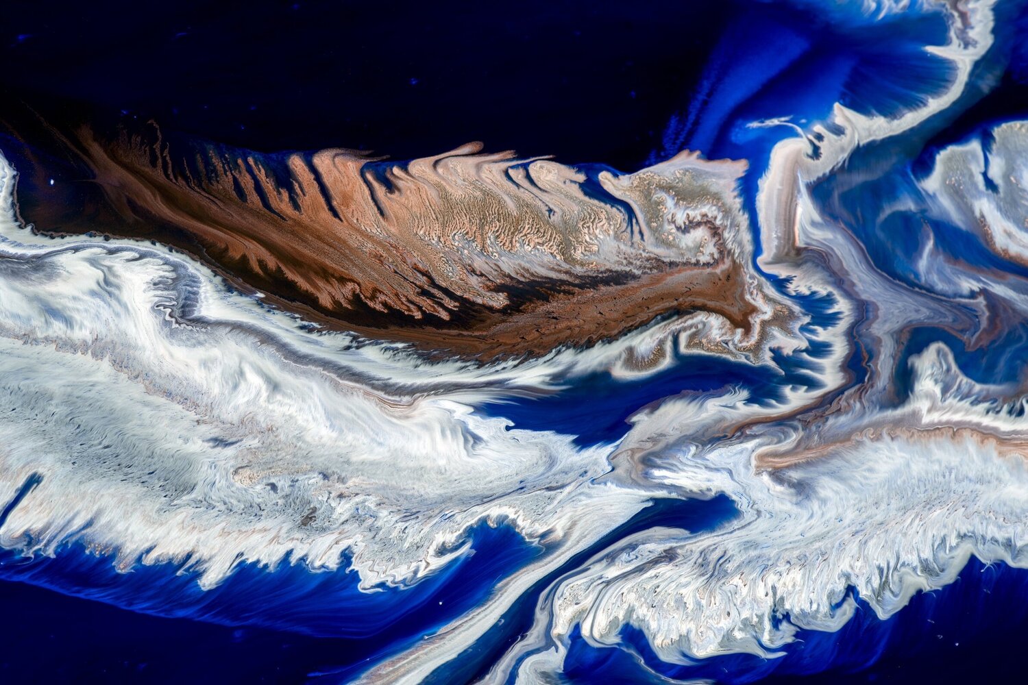Blaues Meer Detail 1 Rupert Bronner