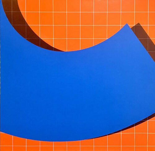 Letter "C" with grid David Levy