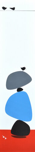 A Delicate Balance von David Levy, Malerei kaufen auf Singulart