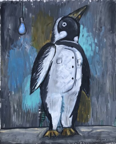 Dress for success par Roberto Munguia, Œuvre sur papier en vente sur Singulart