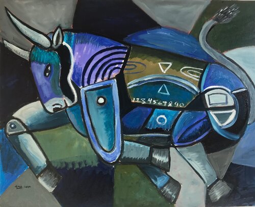 La gran embestida de Roberto Munguia, Pintura a la venta en Singulart