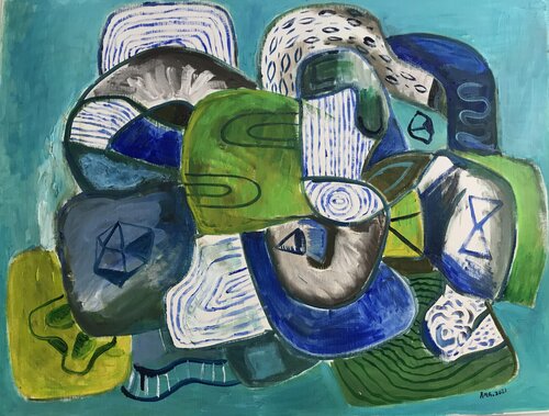 Once upon a time by Roberto Munguia, Work on Paper for Sale on Singulart