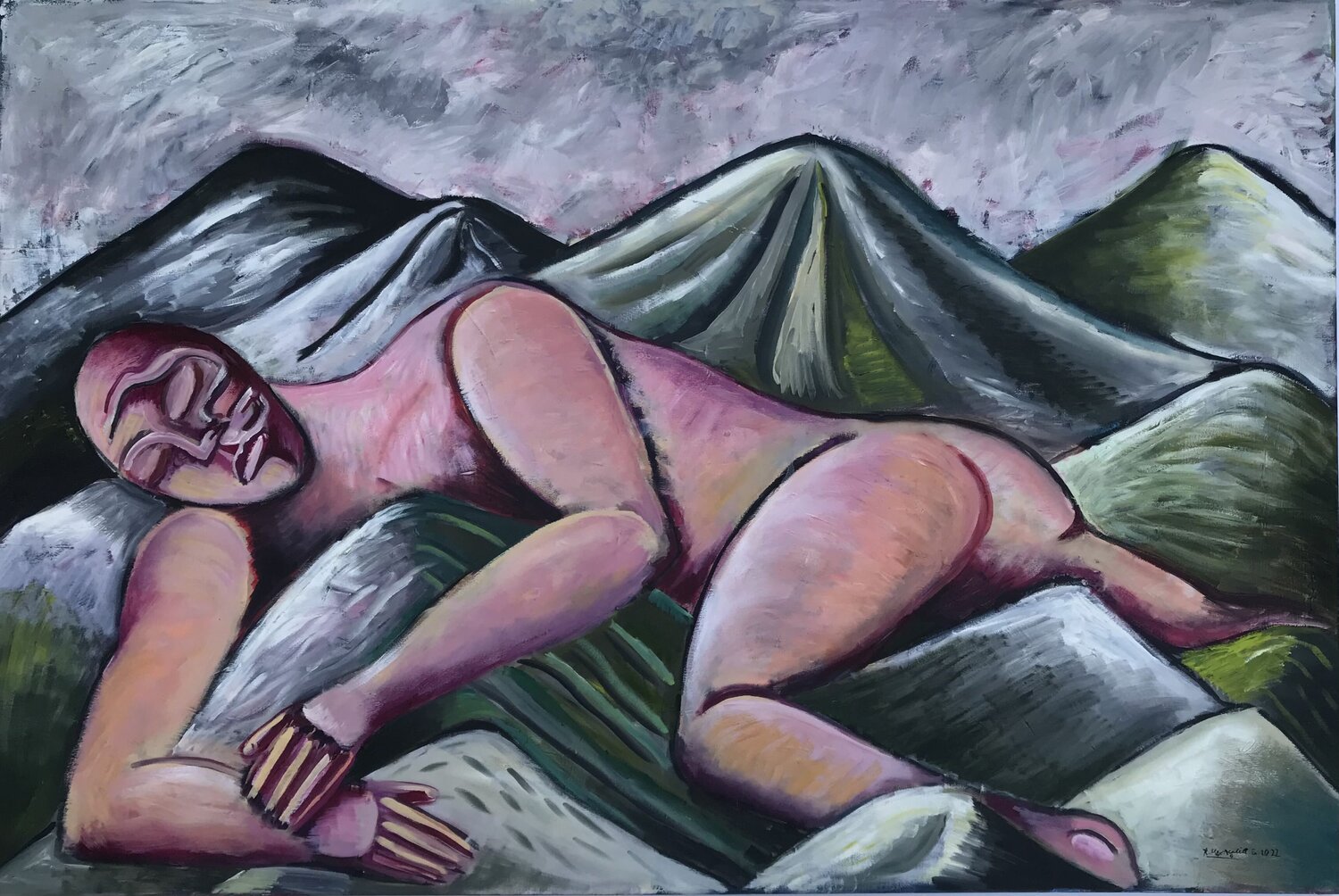 Mountain Nude Roberto Munguia