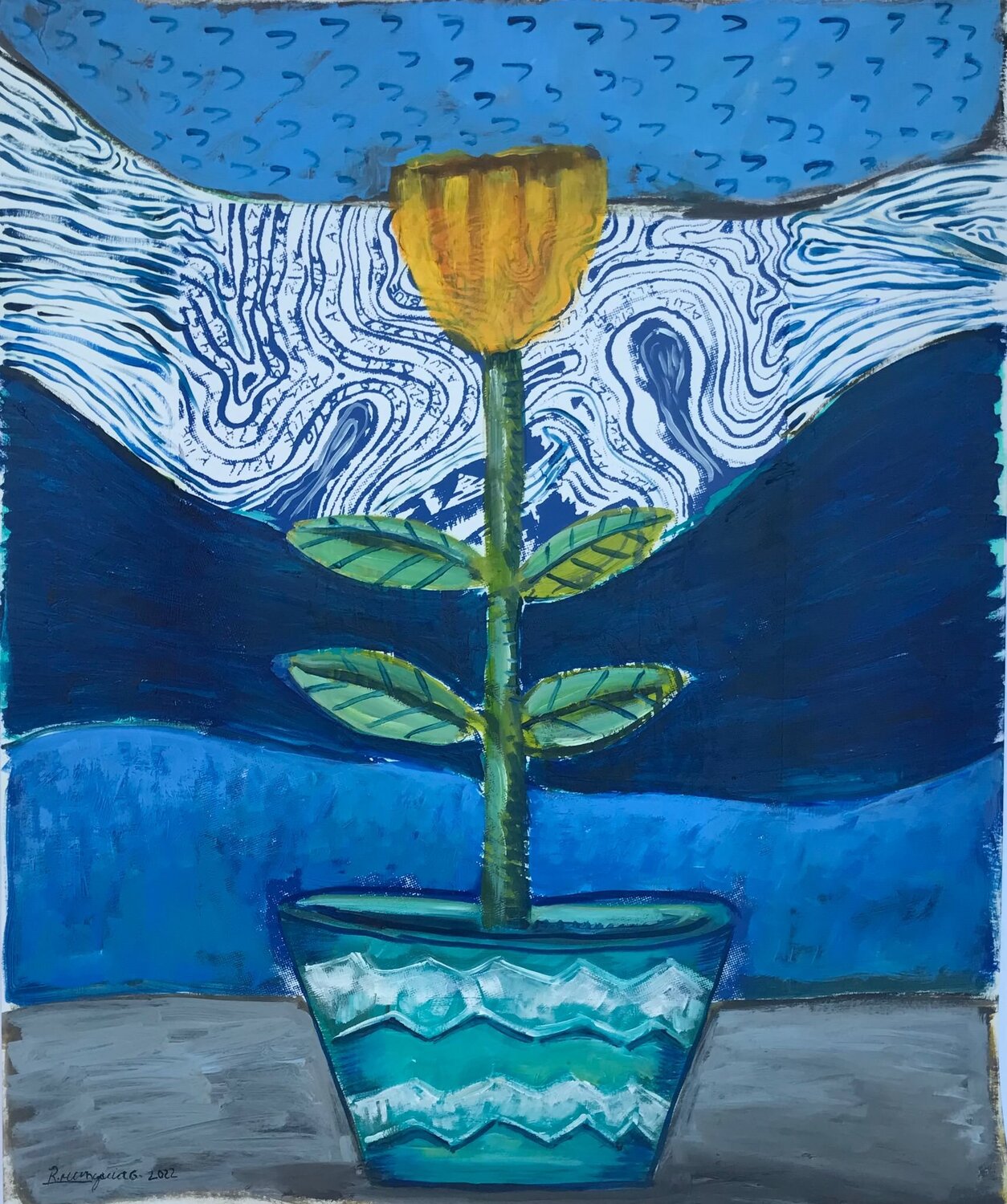 One simple flower Roberto Munguia