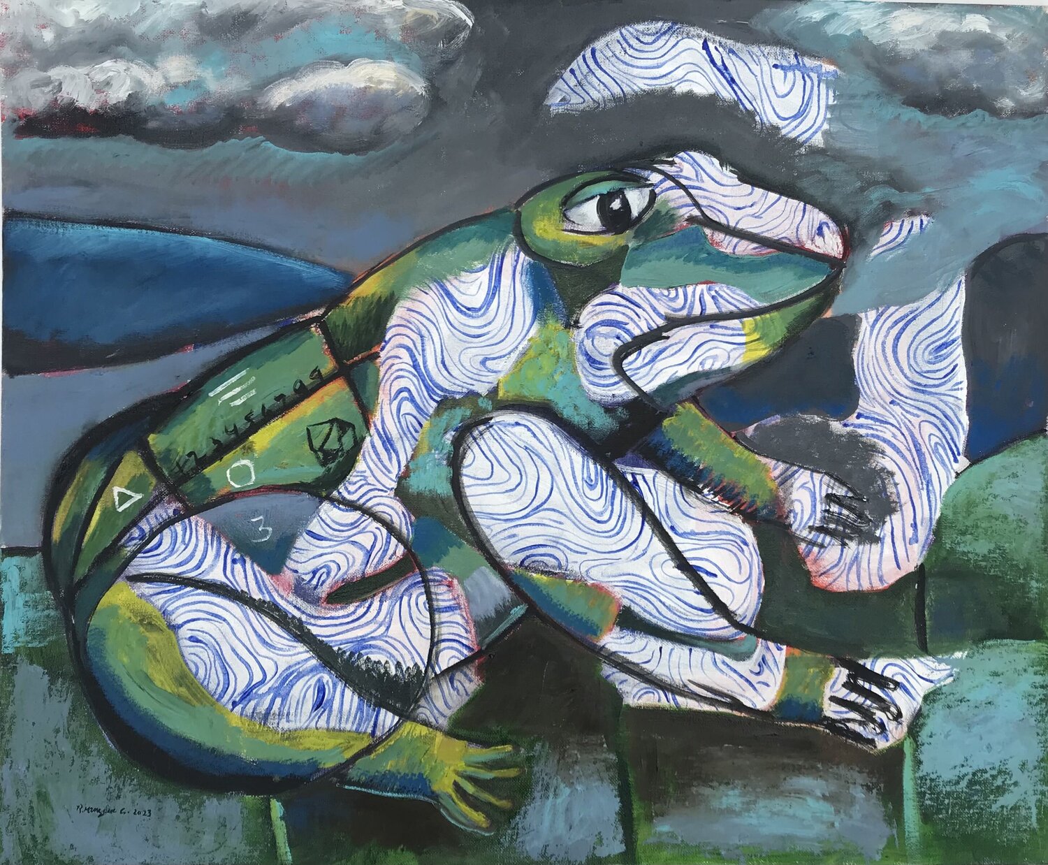 Green Frog Roberto Munguia