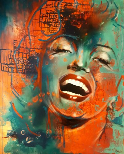 Marylin Monroe di Michaela Petra Sturm, Pittura in vendita su Singulart