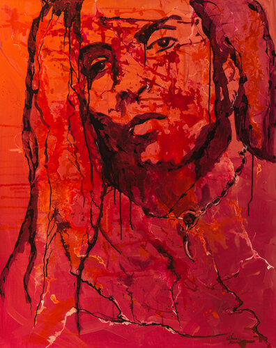 Lenny Kravitz di Michaela Petra Sturm, Pittura in vendita su Singulart