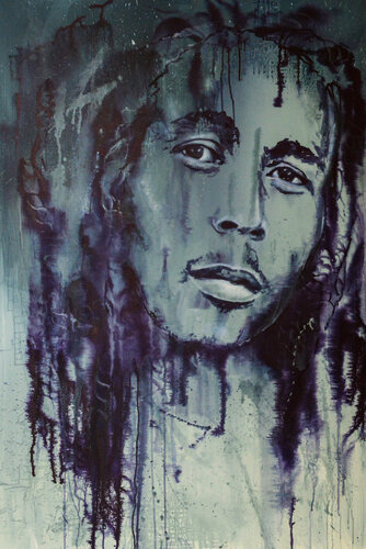 Bob Marley di Michaela Petra Sturm, Pittura in vendita su Singulart