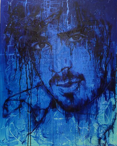 Colin Farell van Michaela Petra Sturm, Schilderij te koop op Singulart