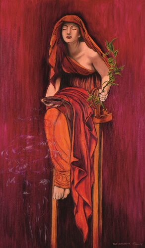 Delphi di Michaela Petra Sturm, Pittura in vendita su Singulart