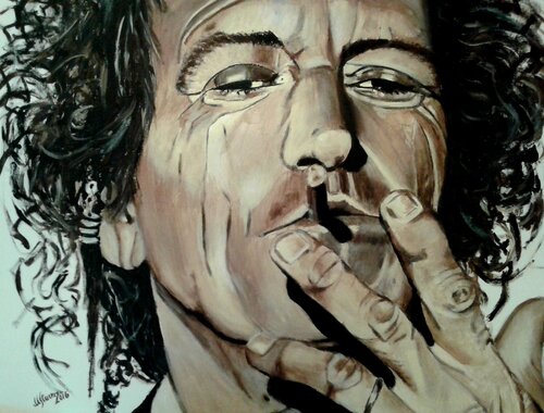 Keith Richards von Michaela Petra Sturm, Malerei kaufen auf Singulart