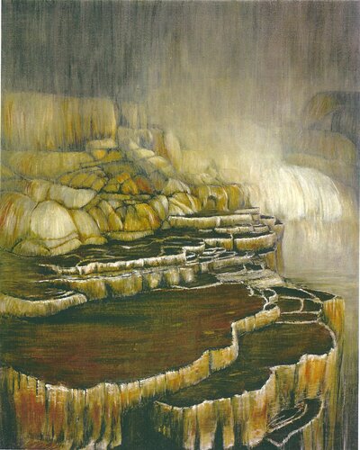 Yellowstone de Michaela Petra Sturm, Pintura a la venta en Singulart