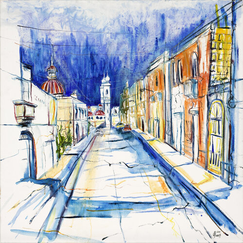 Malta van Michaela Petra Sturm, Schilderij te koop op Singulart