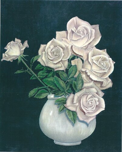 Rosen von Michaela Petra Sturm, Malerei kaufen auf Singulart