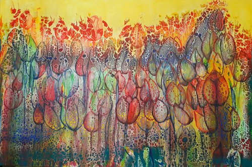 Tulpen von Michaela Petra Sturm, Malerei kaufen auf Singulart