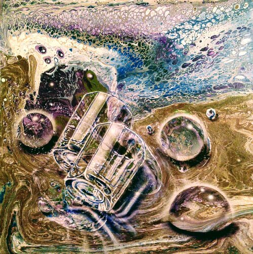 Gläser di Michaela Petra Sturm, Pittura in vendita su Singulart