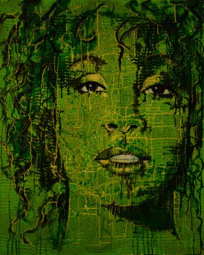 Whitney Huston di Michaela Petra Sturm, Pittura in vendita su Singulart